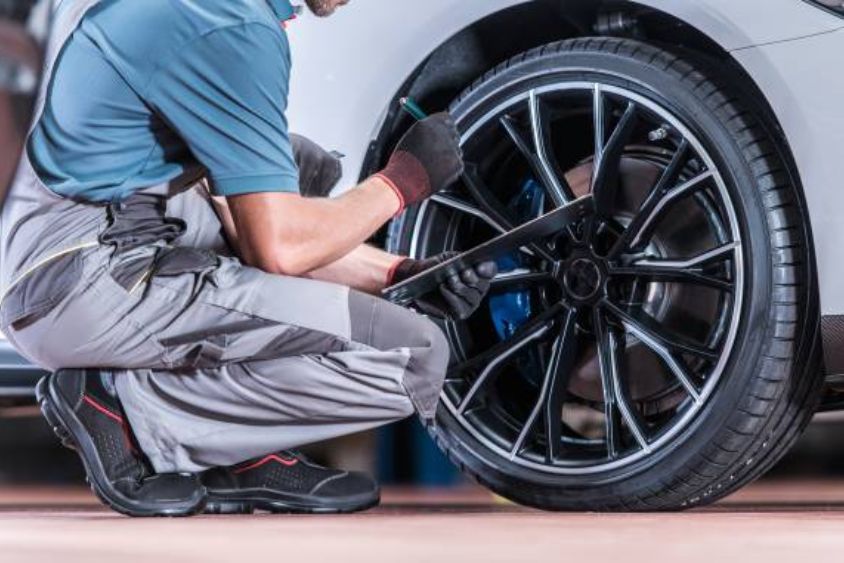 flat tyre change services