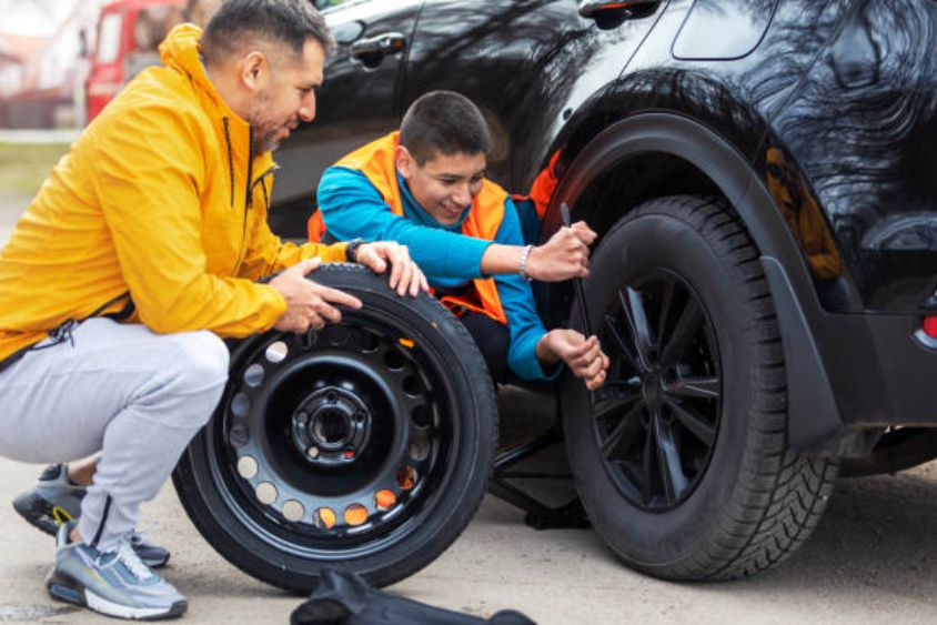 flat tyre change services near you