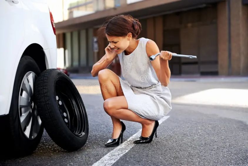 flat tyre change services near me